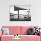 Reveille – シアトルの海軍訓練（1917年頃） キャンバスプリント (インサイチュ (リビング))