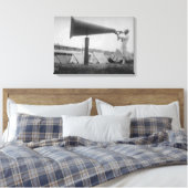 Reveille – シアトルの海軍訓練（1917年頃） キャンバスプリント (インサイチュ (寝室))