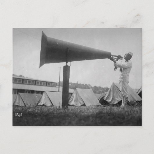 Reveille – シアトルの海軍訓練（1917年頃） ポストカード (正面)