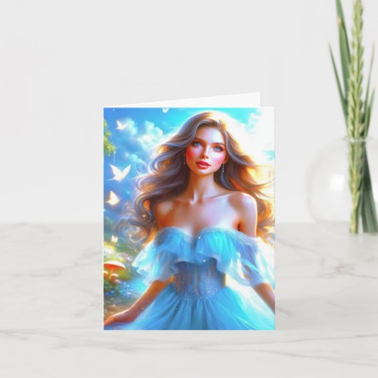 Réveille-toi avec un objectif, carte pour tous サンキューカード (正面)