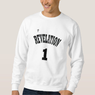 Revelation 1 - Bible - Christian スウェットシャツ