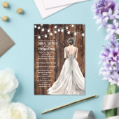 Revelation 21:2 Bridal Shower Invitation アクリル招待状 (インサイチュ (ウェディング))