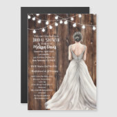 Revelation 21:2 Bridal Shower Invitation マグネット招待状 (正面/裏面)