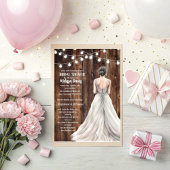 Revelation 21:2 Bridal Shower Invitation 招待状