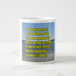 Revelation 21:4 WEBU Mug ジャンボコーヒーマグカップ
