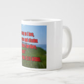 Revelation 3:19 WEBU Mug ジャンボコーヒーマグカップ (正面右)