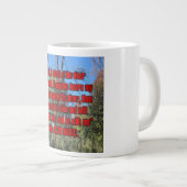 Revelation 3:20 WEBU Mug ジャンボコーヒーマグカップ (正面右)