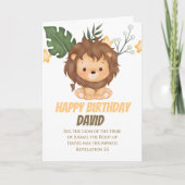 Revelation 5:5 Lion of Judah Christian Greetings  カード (正面)