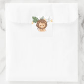 Revelation 5:5 Lion of Judah Stickers スクエアシール (バッグ)