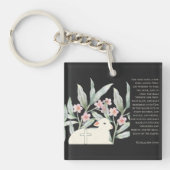 Revelation 5 Redeemed Black Square Keychain キーホルダー (正面)