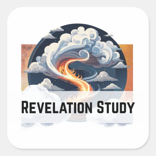 Revelation Study Stickers スクエアシール (正面)