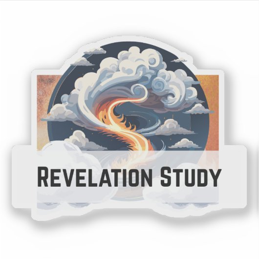 Revelation Study Vinyl Sticker シール (正面)