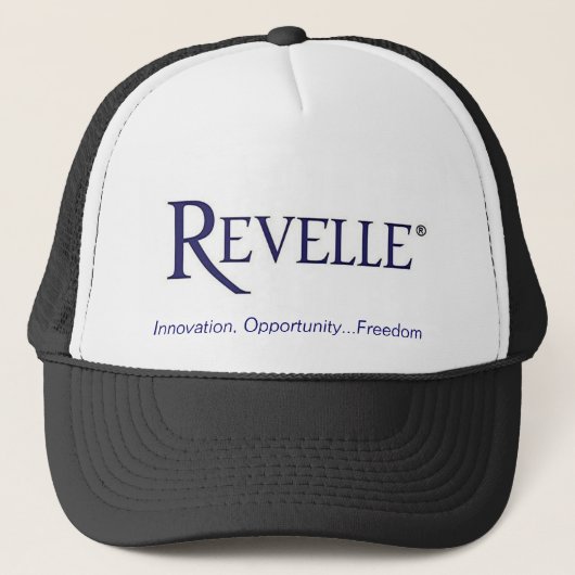 Revelleのロゴの帽子 キャップ (正面)