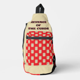 Revenge of the Curds Print Cut Sew Bag スリングバッグ