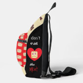 Revenge of the Curds Print Cut Sew Bag スリングバッグ (右)