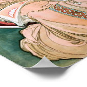 Reverie by Alphonseミュシャ装飾 ポスター (角)