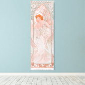 Reverie du Soir (1899)by Alphonseミュシャ キャンバスプリント (インサイチュ (ウッドフロア))