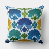 Reversible 90s Neon 3D Geometric & Modern Earthy C クッション (正面)