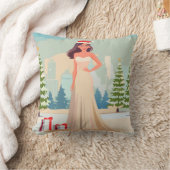 Reversible Christmas Cheers Pillow クッション (ブランケット)