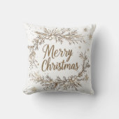 Reversible Christmas & New Year Pillow クッション (正面)