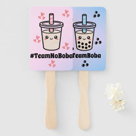 Reversible #TeamBoba #TeamNoBoba Gender Reveal ハンドファン
