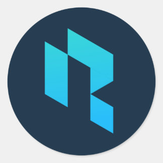 Reveryロゴラウンドステッカー ラウンドシール