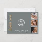 Review Thank You Jewelry Care Card Order Insert サンキューカード (正面)