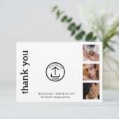 Review Thank You Jewelry Care Card Order Insert サンキューカード (スタンド正面)