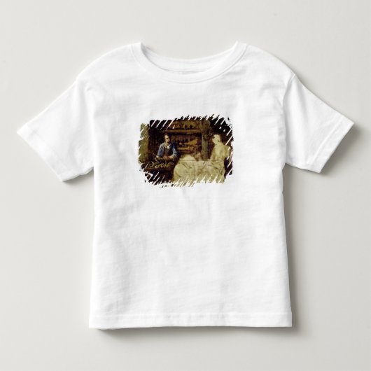 Revilleの靴屋、Cherbourgの近くの町 トドラーTシャツ (正面)