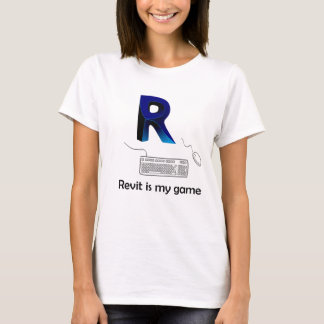 Revitは私のゲームです Tシャツ