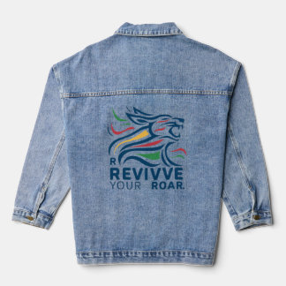 Revive Your Roar Denimジャケ動揺してット デニムジャケット