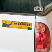 RevMontyBannerMTsmallwood バンパーステッカー (トラック上)