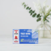 REVOLUCIONのディストリビューターの名刺 名刺 (スタンド正面)