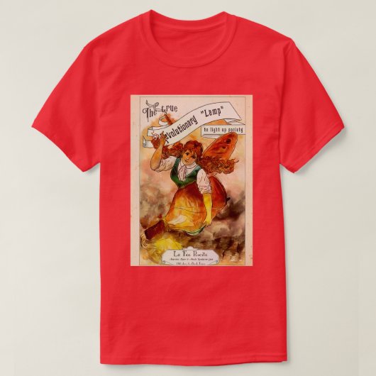 Revolution Fairy Molotovバージョン Tシャツ (デザイン正面)