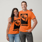 revolution_fist tシャツ (ユニセックス)
