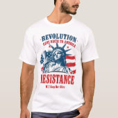 Revolution Gave Birth To America Tシャツ (正面)