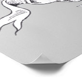 Revolutionary War Eagle Print ポスター (角)