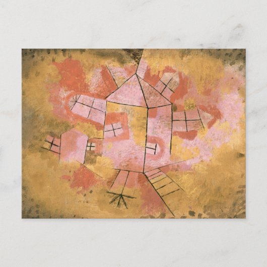 Revolving House, 1921 by Paul Klee ポストカード (正面)