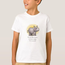 Revony Rhinoceros子供用Tシャツ