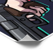 Revy – Black Lagoon Motivation Poster | Anime ポスター (角)