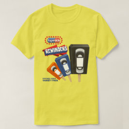 Rewinders: VHS Ice Pop Parody Tシャツ