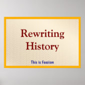 Rewriting History ポスター (正面)