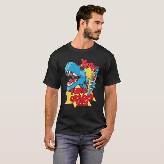 Rex 3Rd Grader 2021 - 2Nd Grad Graduation - Third Tシャツ (正面フル)
