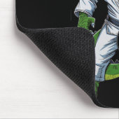 Rex Dinosaur Martial Arts Martial Artist Jiu-jitsu マウスパッド (コーナー)