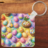 rex hoot keyring easter style キーホルダー (裏面)