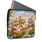 rex hoot laptop case Easter gifts ラップトップスリーブ (正面右)