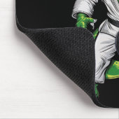 Rex Martial Arts Dinosaur Jiu-jitsu Bjj Karate  マウスパッド (コーナー)