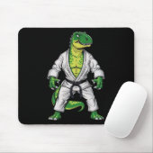 Rex Martial Arts Dinosaur Jiu-jitsu Bjj Karate  マウスパッド (マウス)