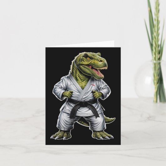 Rex Martial Arts Dinosaur Karate Jiu-jitsu Ninja  カード (正面)