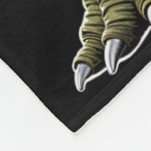 Rex Martial Arts Dinosaur Karate Jiu-jitsu Ninja  フリースブランケット (角)